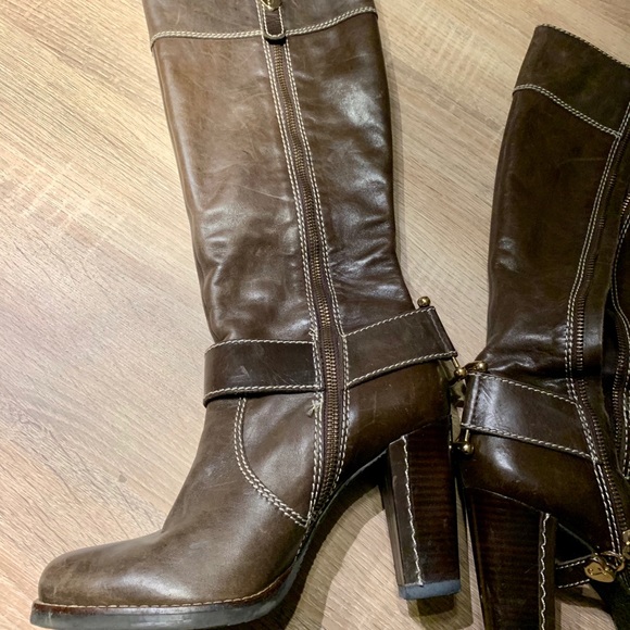 Juicy couture tall leather boots - Picture 6 of 16